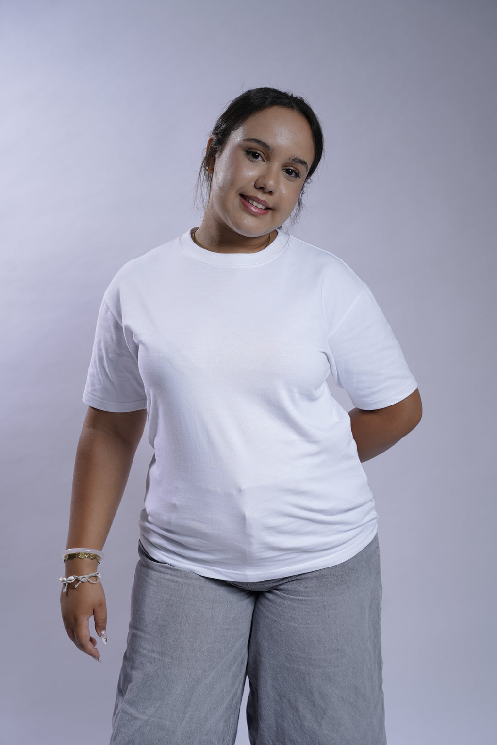 Áo Thun Cotton Trơn Trắng Sài Gòn