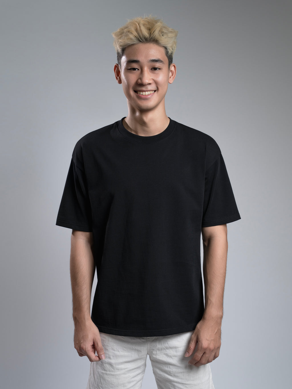 Áo Thun Nam Cotton Đen Rien de Plus