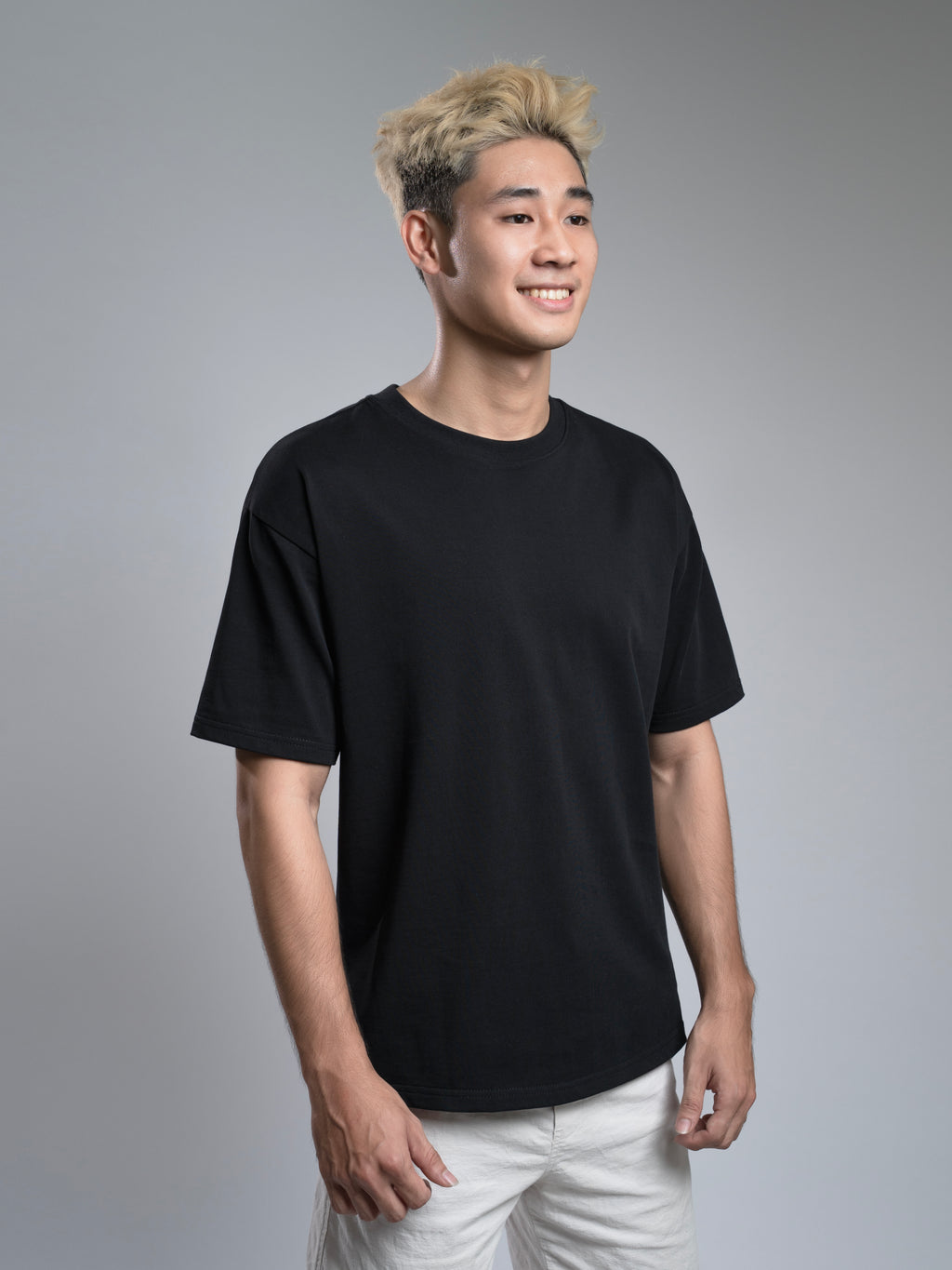 Áo Thun Nam Cotton Đen Rien de Plus