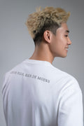 Áo Thun Nam Cotton Trắng Rien de Plus
