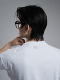 Áo Thun Nam Cotton Logo Minimalist Trắng